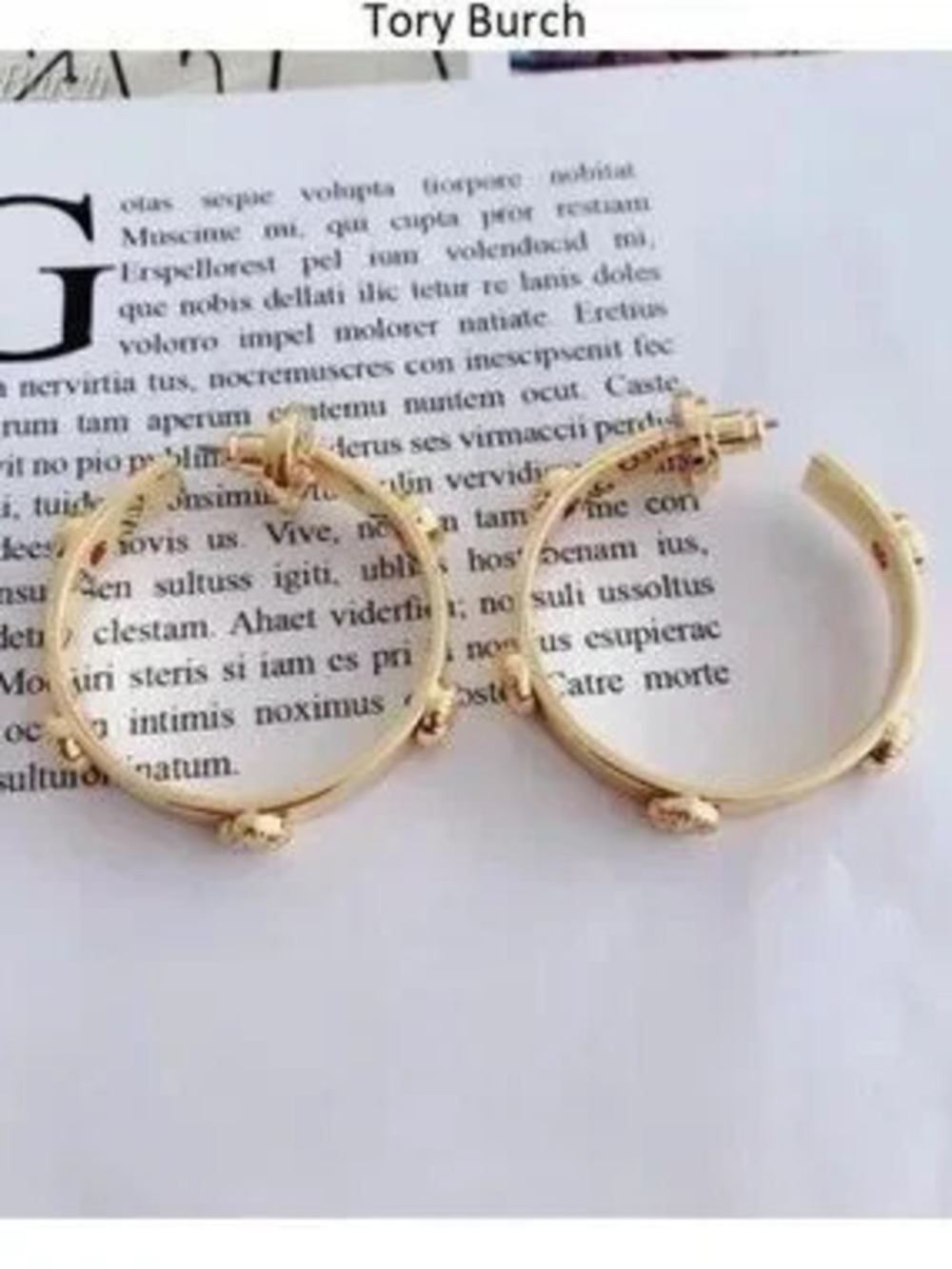 Tory Burch earrings